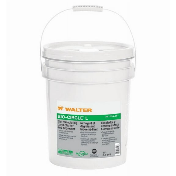 Walter Surface Technologies Parts Washer Clean Solution,5.2 gal 55A007