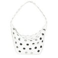 thumbnail image 1 of Walter Baker Hendrix Micro Mini Leather Hobo Bag, White, 1 of 2