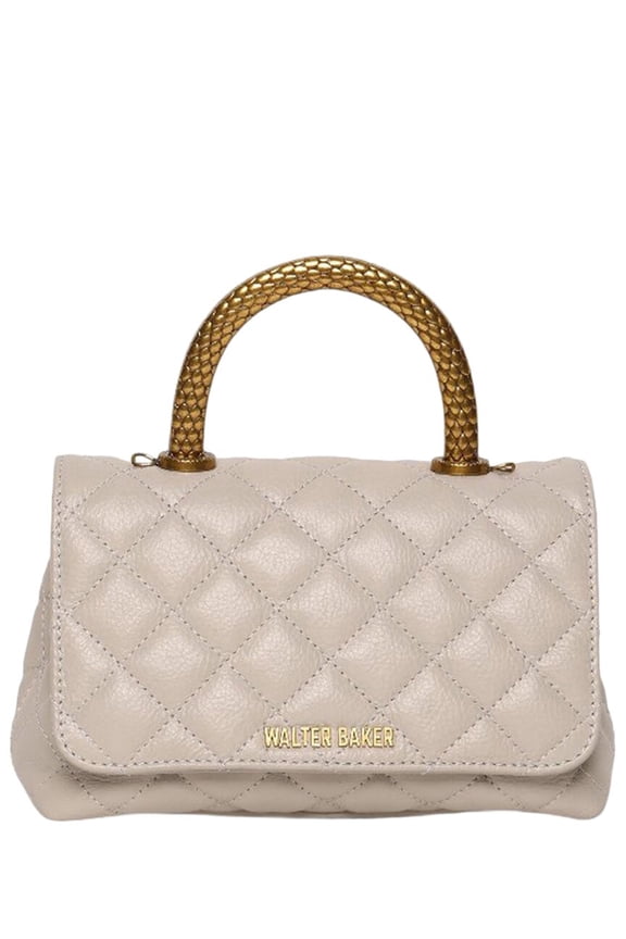 Leila Snake Mini Leather Top Handle