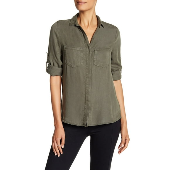 Walter Baker Nessa Shirt, X-Small, Olive