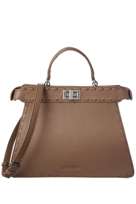 Reed Leather Satchel, Brown