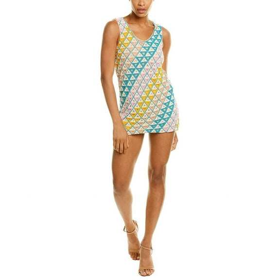 Walter Baker womens  Colbie Mini Dress, m, Green