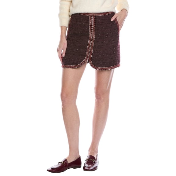 Walter Baker womens  Elaine Skirt, 2, Red