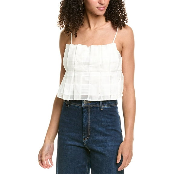 Walter Baker womens  Gweneth Top, m, White