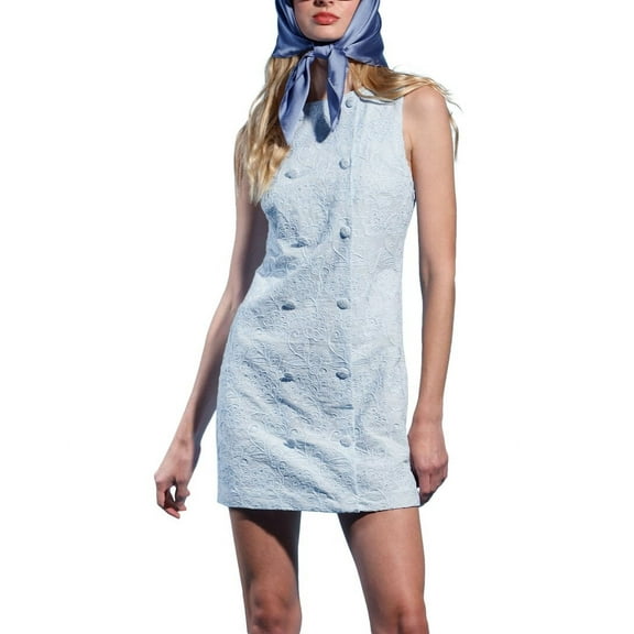 Walter Baker womens  Marie Dress, 4, Blue