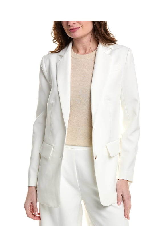 womens  Shannon Blazer, m, White