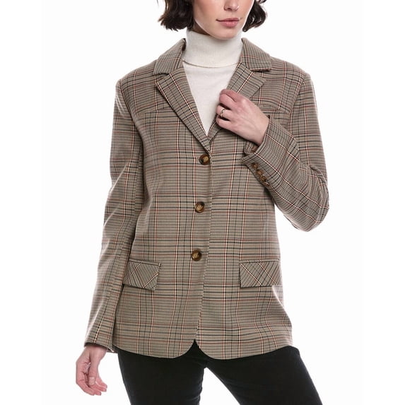 Walter Baker womens Stormi Relaxed Fit Blazer, l