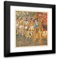 thumbnail image 1 of Walter Crane 15x17 Black Modern Framed Museum Art Print Titled - Beauty and the Beast Pl. 11 (1896), 1 of 5