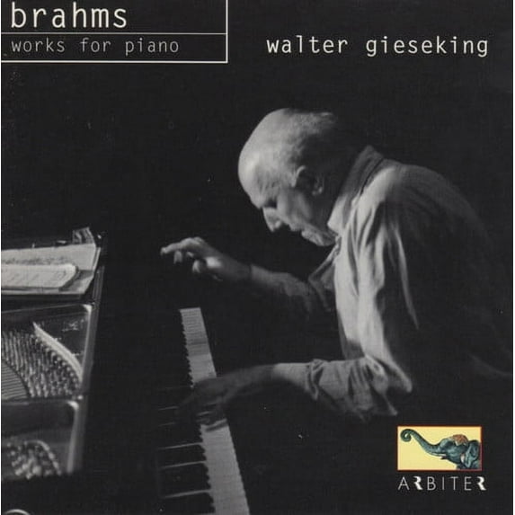 Walter Gieseking - Play Brahms - Classical - CD