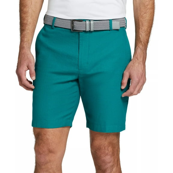 Walter Hagen Men's Clubhouse Linen Golf Shorts, Size 36, Clubhouse Green