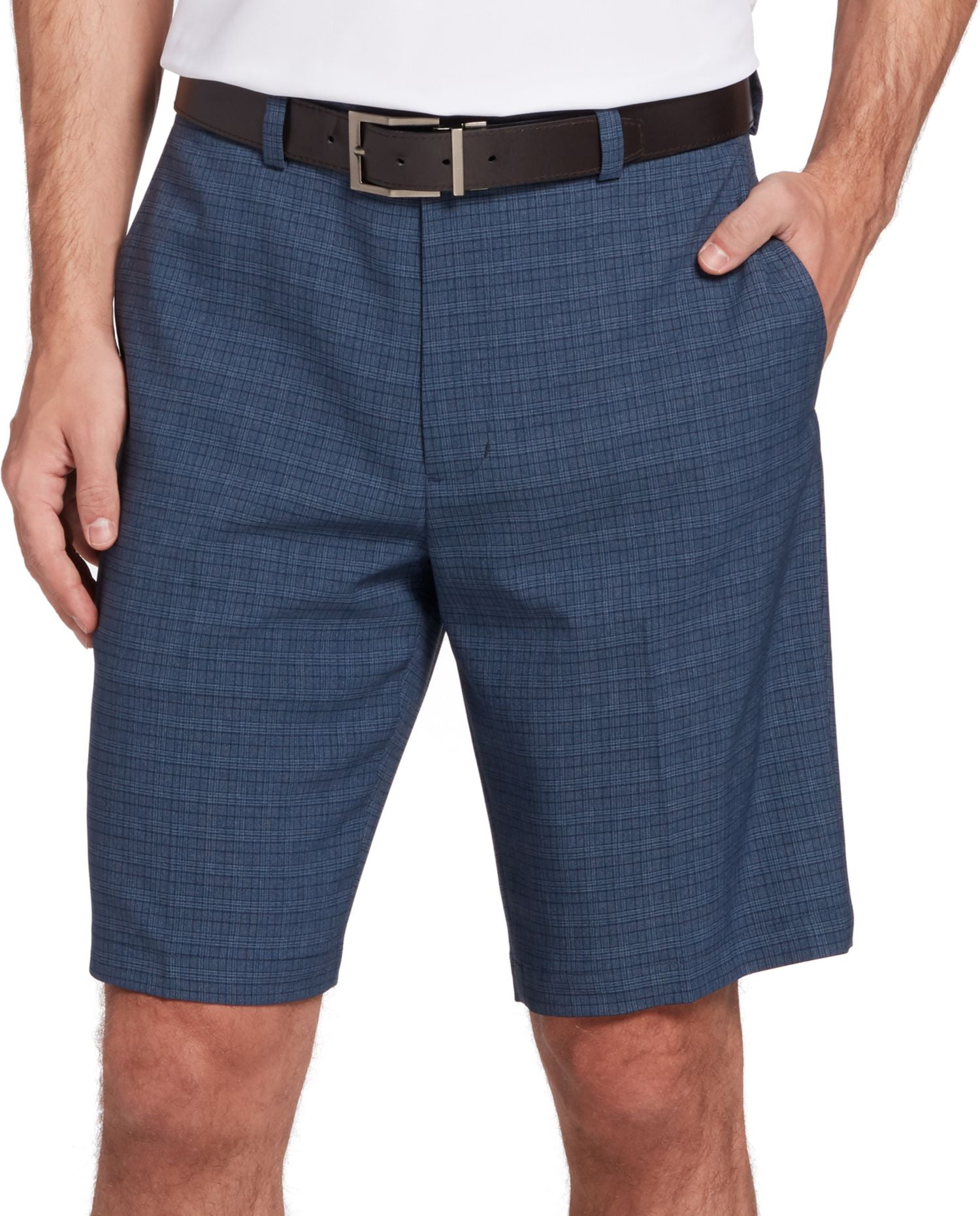 Walter Hagen Men's Perfect 11 Tonal Plaid 10" Golf Shorts