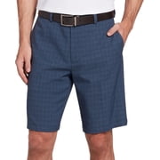 Walter Hagen Mens Perfect 11 Tonal Plaid 10" Golf Shorts