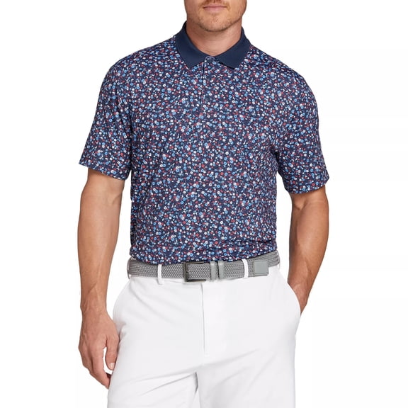 Walter Hagen Men's Performance 11 USA Fashion Golf Polo