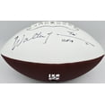 thumbnail image 1 of Walter Jones Autographed Seattle Seahawks Official White Logo Football "HOF 14" MCS Holo #64069, 1 of 5