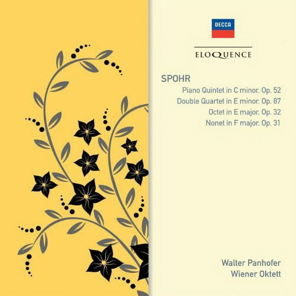 Walter Panhofer - Eloquence: Spohr - Piano Quintet in C minor Op 52 - Classical - CD