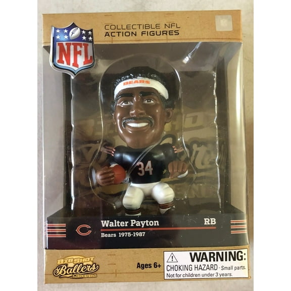 Walter Payton (Chicago Bears) NFL Legends Big Shot Ballers 5" Figure