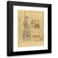 thumbnail image 1 of Walter Richard Sickert 14x18 Black Modern Framed Museum Art Print Titled - The Toilet at the Window (1860-1942), 1 of 5