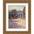 thumbnail image 1 of Walter Sickert 2x Matted 20x24 Gold Ornate Framed Art Print 'View of Bath from Belvedere', 1 of 2