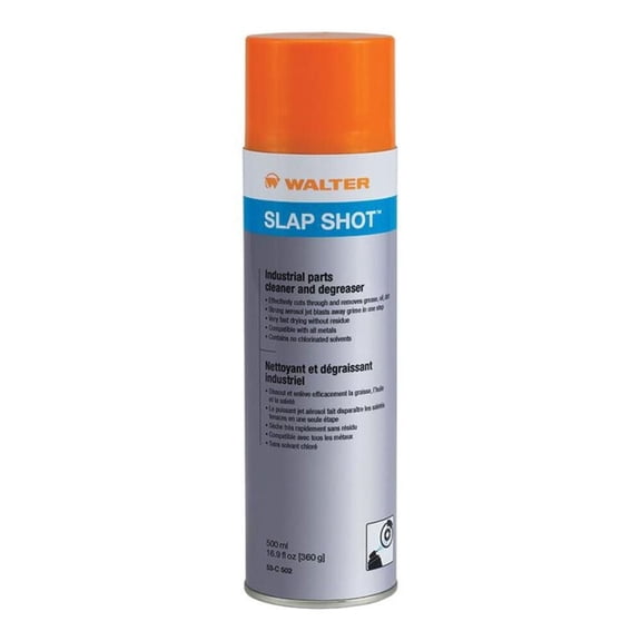 Walter Surface Technologies Cleaner/Degreaser,16.90 oz.,Aerosol Can 53C502