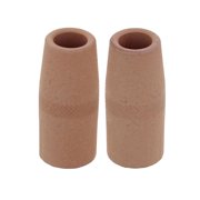 Walter Welding Nozzle 2pc Set - 1/2in Diameter Pre-Coated Ceramic E-Weld Nozzles