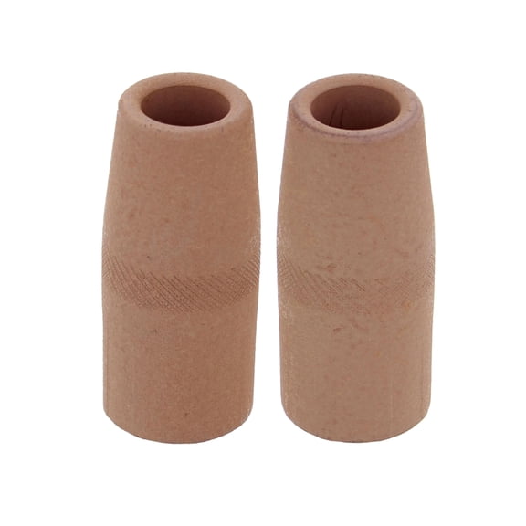 Walter Welding Nozzle 2pc Set - 1/2in Diameter Pre-Coated Ceramic E-Weld Nozzles