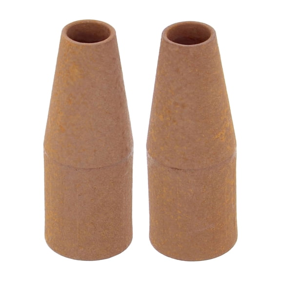 Walter Welding Nozzle 2pc Set - 3/8in Diameter Pre-Coated Ceramic E-Weld Nozzles