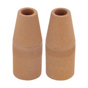 Walter Welding Nozzle 2pc Set - 3/8in Diameter Pre-Coated Ceramic E-Weld Nozzles