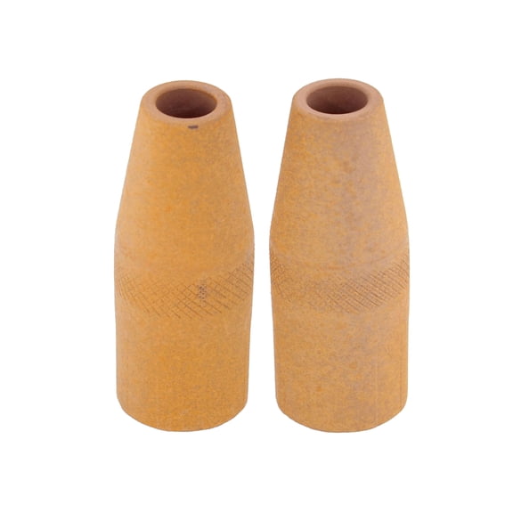 Walter Welding Nozzle 2pc Set - 3/8in Diameter Pre-Coated Ceramic E-Weld Nozzles