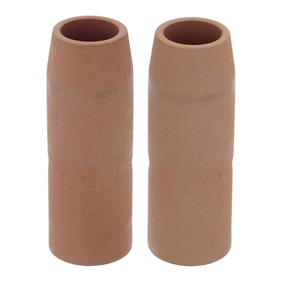 Walter Welding Nozzle 2pc Set - 5/8in Diameter Pre-Coated Ceramic E-Weld Nozzles