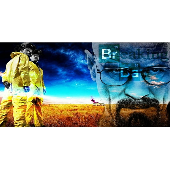 Walter White Breaking Bad - CANVAS OR PRINT WALL ART