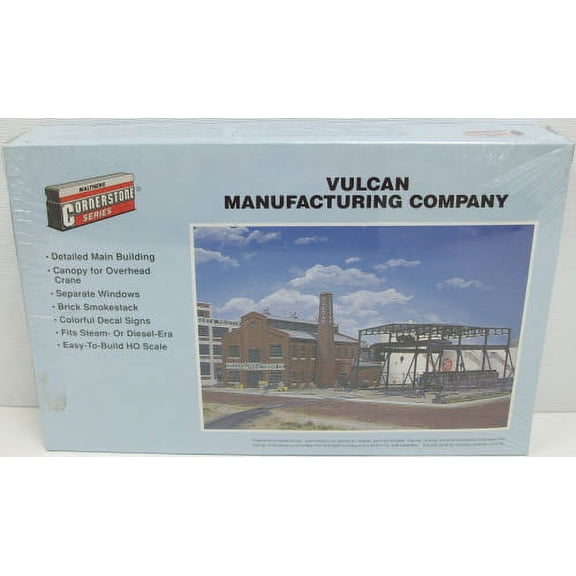 Walthers 933-3045 HO Scale Vulcan Manufacturing Co. Building Kit