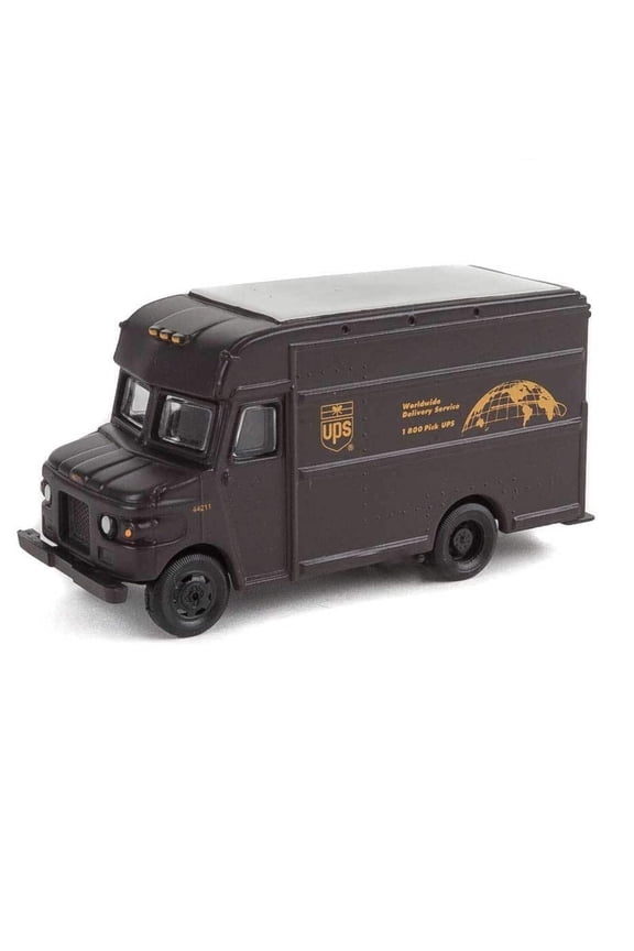 Walthers Cornerstone 949-14000 UPS Van Plastic Model Railway Accessory, Hobby, Model Building, Multicoloured
