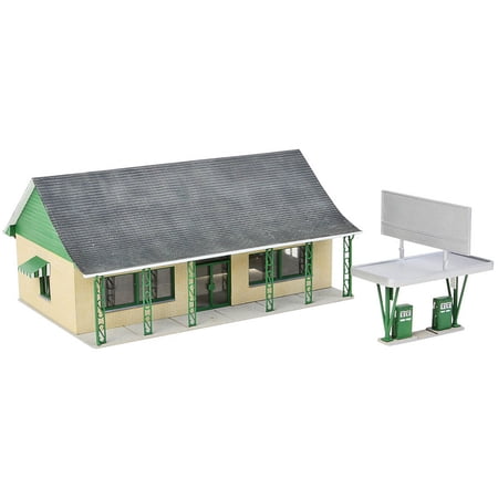 Walthers Cornerstone HO Scale Building/Structure Kit Country Store/Gas Station