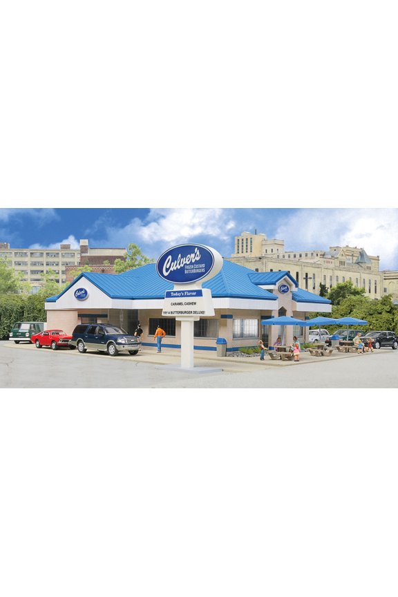 HO Scale Building/Structure Kit Culver's Restaurant
