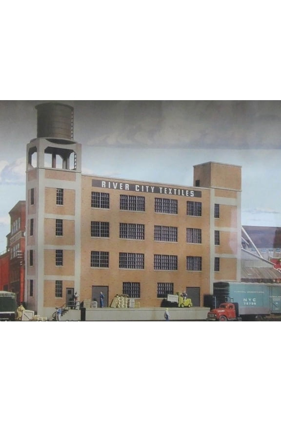 HO Scale Building/Structure Kit River City Textiles