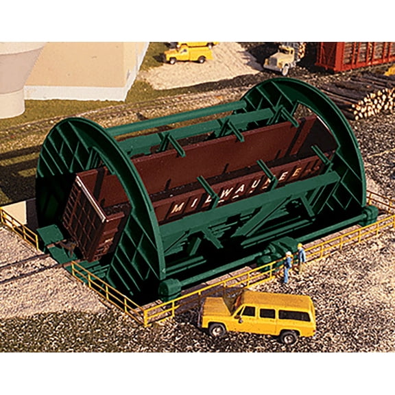 Walthers Cornerstone HO Scale Building/Structure Kit Rotary Dumper for Gondolas