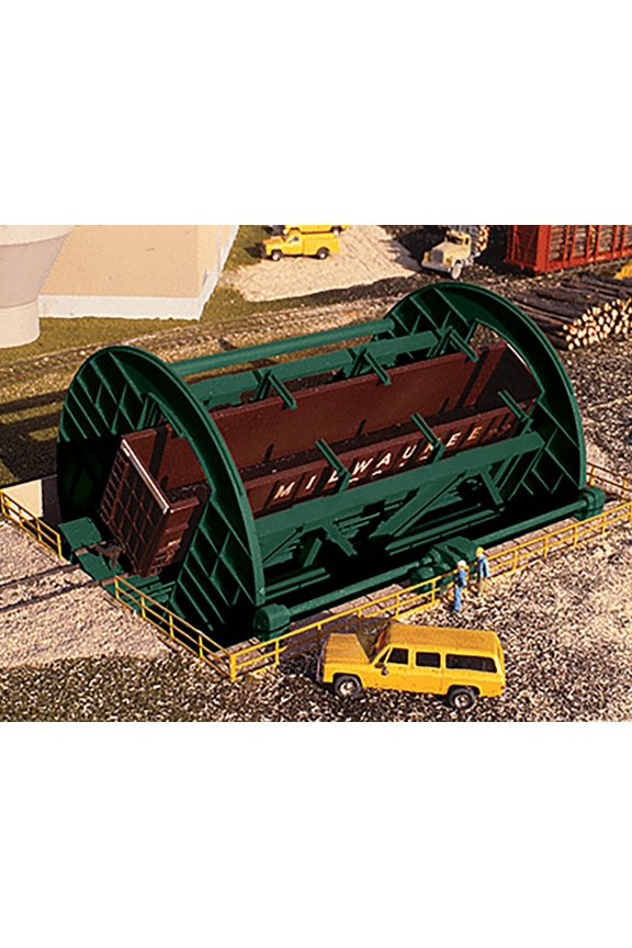 HO Scale Building/Structure Kit Rotary Dumper for Gondolas
