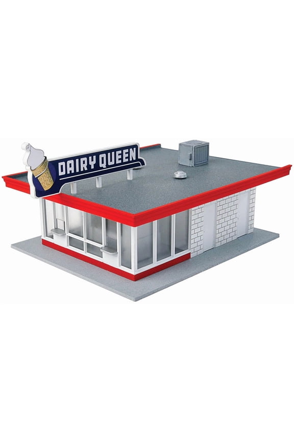 Cornerstone HO Scale Vintage Dairy Queen Kit