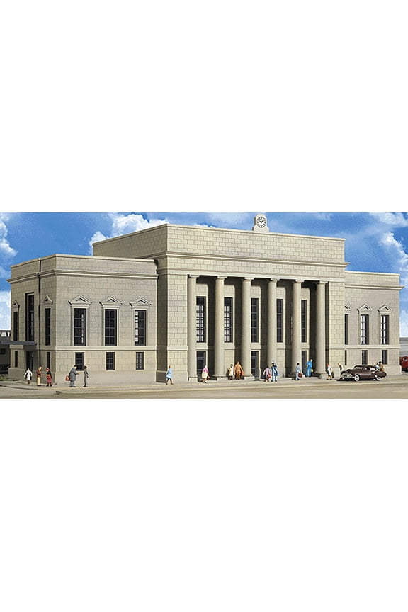 N Scale Building/Structure Kit Union Train/Railroad Station