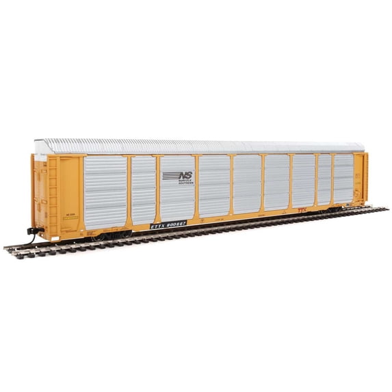 Walthers Proto HO Scale 89' Tri-Level Auto Carrier Norfolk Southern 33519/800667