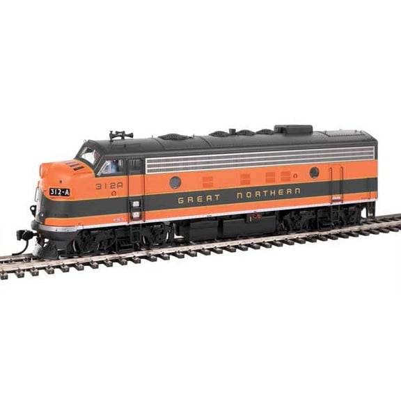 Walthers Proto HO Scale EMD F7A/B Set (DCC/Sound) Great Northern/GN #312A/312B