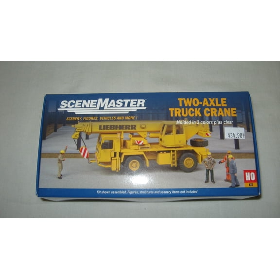 Walthers SceneMaster Kit HO Two-Axle Truck Crane #949-11015