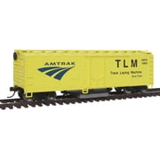 Walthers Trainline HO Scale 40 Box Car Track Cleaner Amtrak/Track Laying Logo