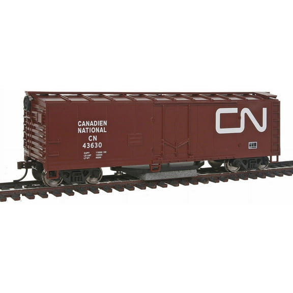 Walthers Trainline HO Scale 40' Box Car Track Cleaner Canadian National/CN
