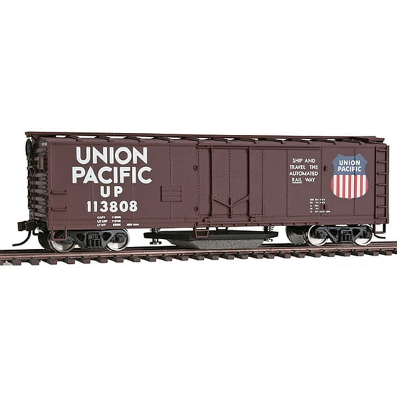 Walthers Trainline HO Scale 40' Box Car Track Cleaner Union Pacific/UP