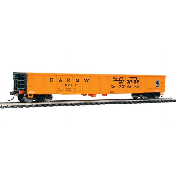 Walthers Trainline HO Scale 50ft Gondola Denver & Rio Grande Western/DRGW #56279