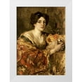 thumbnail image 1 of Walton, Edward Arthur 14x18 White Modern Wood Framed Museum Art Print Titled - The Fortune Teller, Miss Jane Aitken, 1 of 4