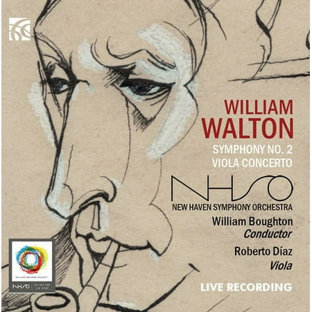 Walton / New Haven Symphony Orchestra - Symphony No. 2 / Viola Concerto - Music & Performance - CD