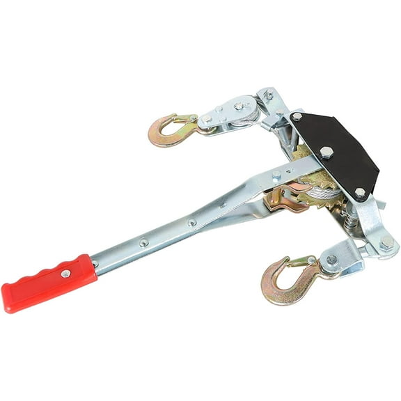 Waltyotur, 2 ton Dual Gear Power Puller, with 3/16 in Cable