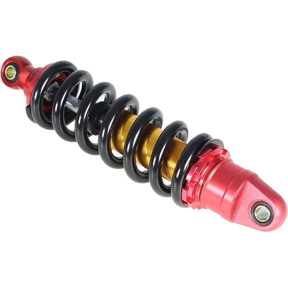 Waltyotur 285mm 11 Rear Shock Absorber Suspension Replacement for Dirt Pit Bike Yamaha TTR90 PW80 Honda CRF70 XR100 Kawasaki SSR110 (Red and Black)